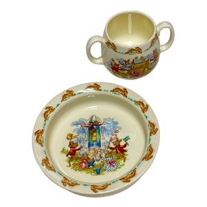 Bunnykins Bowl & Cup/Mug Set